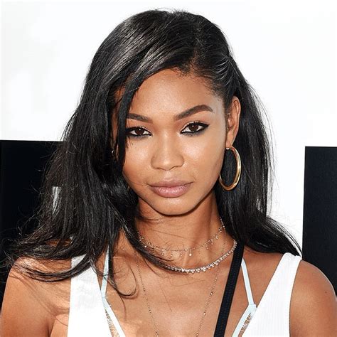 chanel iman pics|Chanel Iman no makeup.